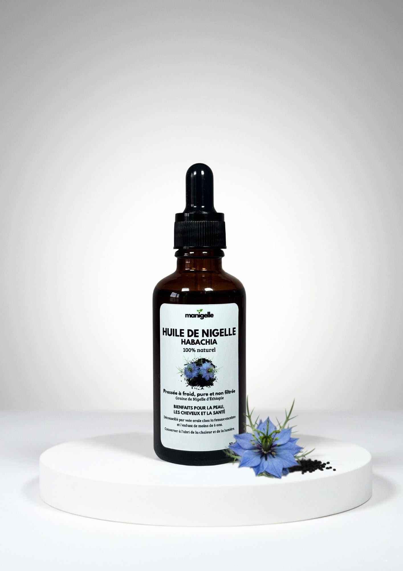 Compte-gouttes huile de Nigelle